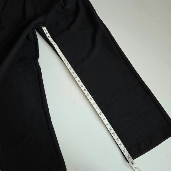 NWT Old Navy Tailor Wide Leg high waisted black pants. - Picture 8 of 8